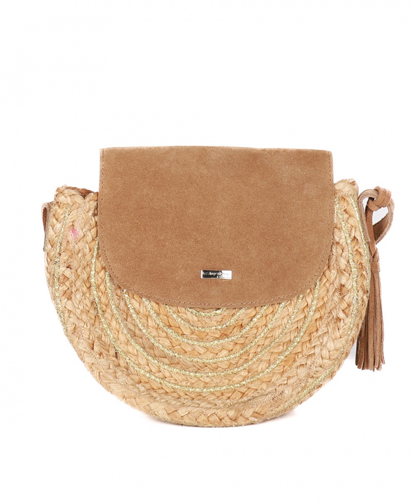 Sac à rabat Les Tropeziennes GOBI Tan Femme|VREY-66886987